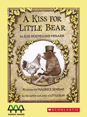 cover image of A Kiss for Little Bear